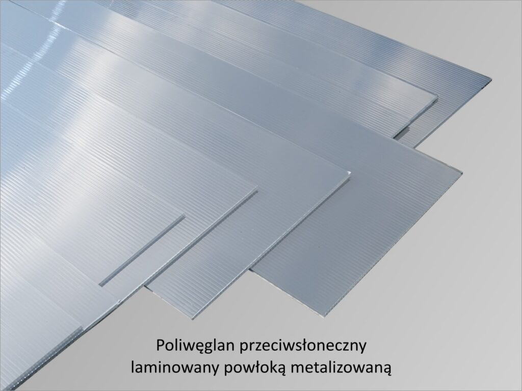 Poliwęglan z powłoką przeciwsłoneczną